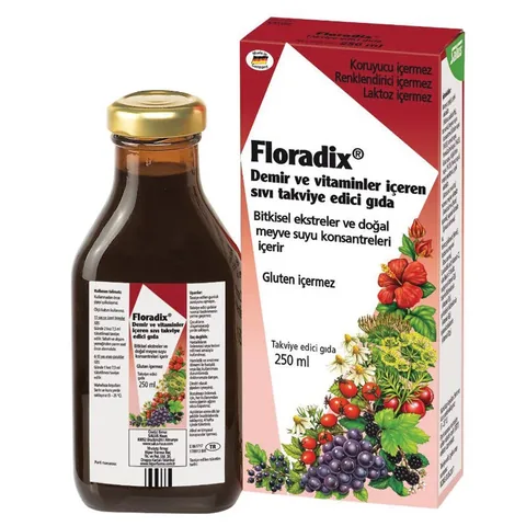 Erleben Sie Vitalität: Floradix Flüssiges Nahrungsergänzungs