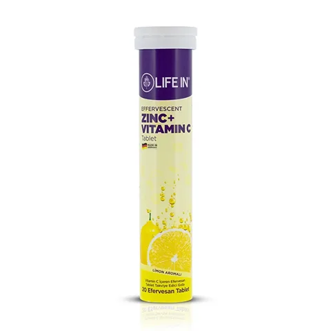Life In Zink+ Vitamin C Brausetabletten - 20 Stück