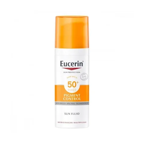 Eucerin Sonnenpflege Flüssigkeit LSF 50, 50 ml