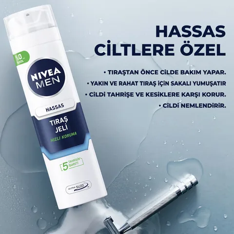 Nivea Men Sensitive Rasiergel 200ml