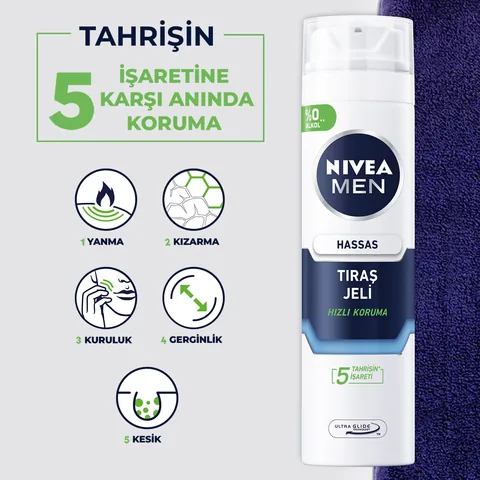 Nivea Men Sensitive Rasiergel 200ml