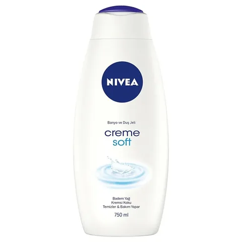 Ощутите мягкость и уход с гелем для душа Nivea Creme Soft
