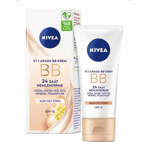 Крем BB Nivea 24-часовой увлажняющий SPF 15 50 мл
