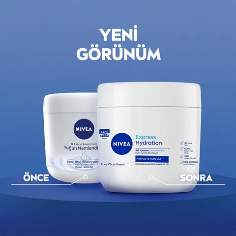 Nivea Intensive Moisturizing Hand Body Care Cream 400 ml