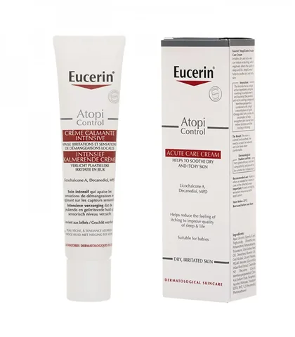 Крем для интенсивного ухода Eucerin Атопический контроль острый при тяжелой экземе 40 мл