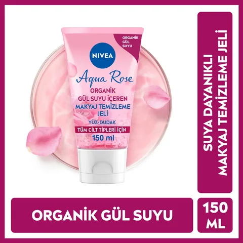 Гель для снятия макияжа Nivea Aqua Rose 150 мл