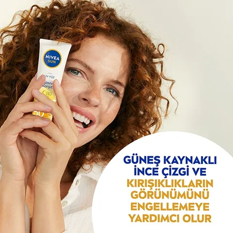 NIVEA كريم نيفيا صن المضاد للشيخوخة والبقع بعامل حماية 50 من الشمس للوجه 50 مل