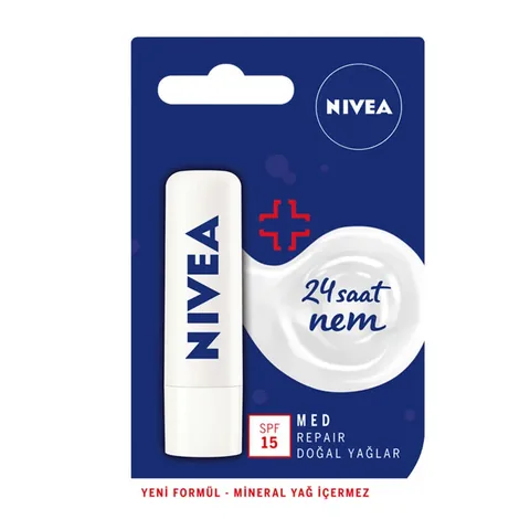 Восстановите и защитите губы с Nivea Med Repair SPF15
