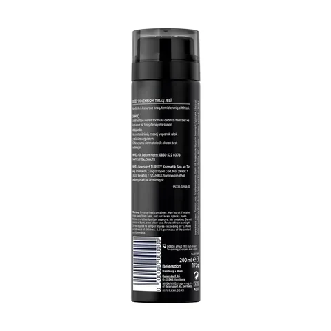 Nivea Men Deep Flawless Shaving Gel 200 ml