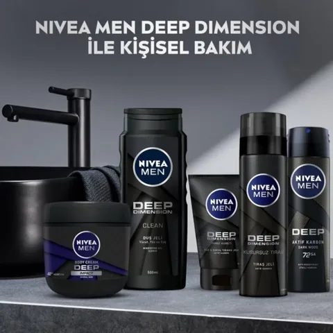 Nivea Men Deep Flawless Shaving Gel 200 ml
