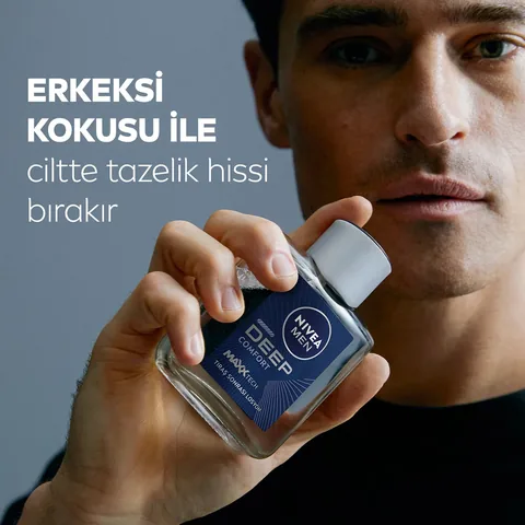 NIVEA لوشن ما بعد الحلاقة نيفيا مين ديب دايمنشن كومفورت 100 مل