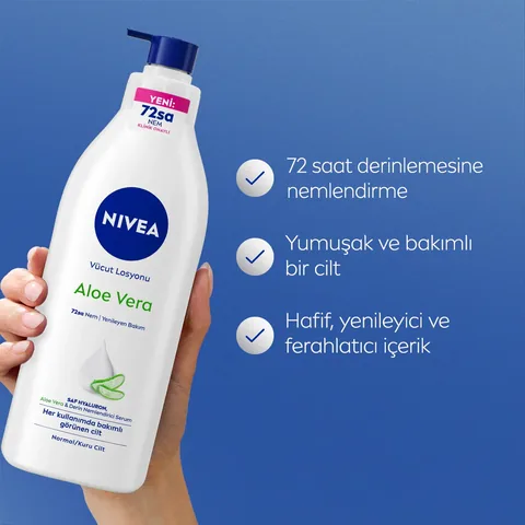 Лосьон для тела Nivea с алоэ вера 400 мл