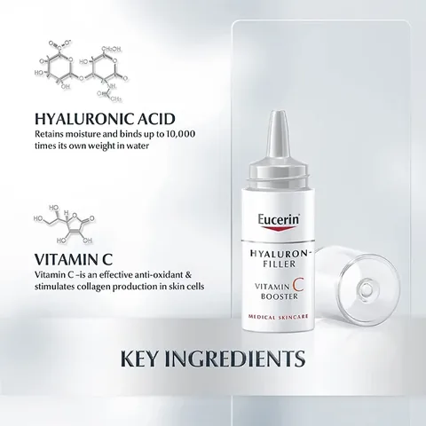 Eucerin Hyaluron Filler Vitamin C Serum - 3 Pack 8 ml