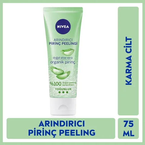 Очистите и матируйте кожу с Nivea Рисовым пилингом