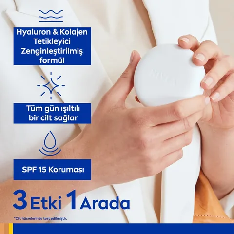 Крем для лица Nivea Cellular Expert Finish 3 в 1 тональный светлый 01 15 мл