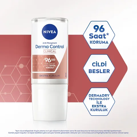 Erleben Sie 96h Schutz: Nivea Derma Protect Clinical Roll-on