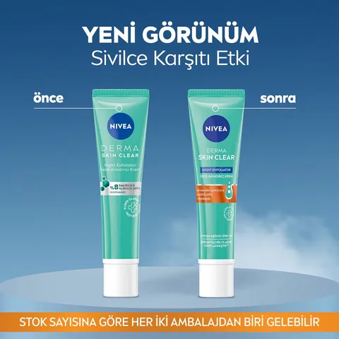 NIVEA كريم نيفيا ديرما سكين كلير الليلي المنقي للبشرة 40 مل