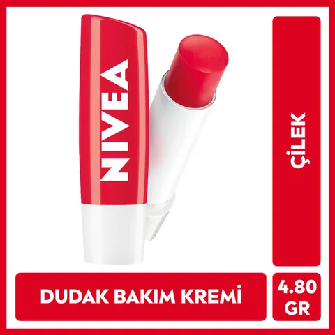 Крем для губ со вкусом клубники 4.8 г от Nivea