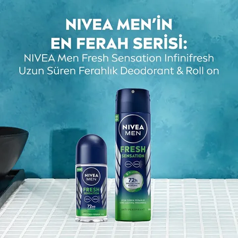 Nivea Men Fresh Sensation Roll-On 50ml