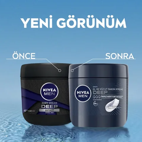 Крем для рук и тела Nivea Men Deep 400 мл