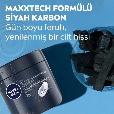 Крем для рук и тела Nivea Men Deep 400 мл