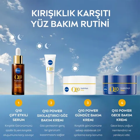 Nivea Q10 Skin Firming Anti-Wrinkle Face Night Cream 50 ml