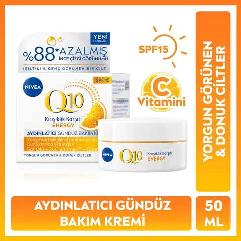 Nivea Q10 Energy Brightening Day Care Cream 50 ml