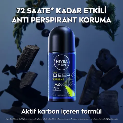 Nivea Men Deep Extreme Roll-On 50ml