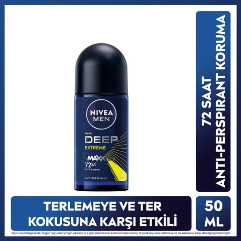 Nivea Men Deep Extreme Roll-On 50ml