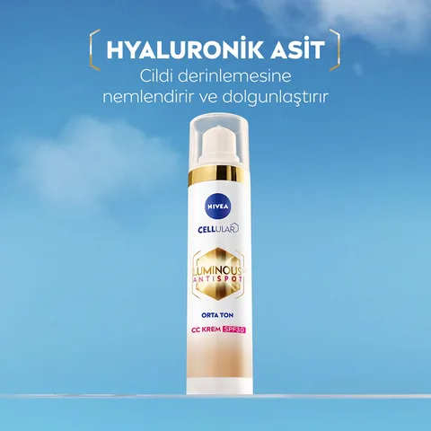 Nivea Luminous 630 Anti Spot Spf 30 CC Cream Medium Tone 40 ml