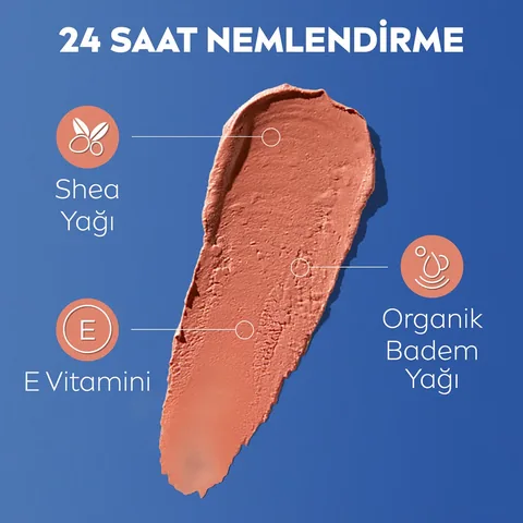 Nivea Pflegende Schönheit Nude Lippenpflegecreme SPF30 - 4,8g