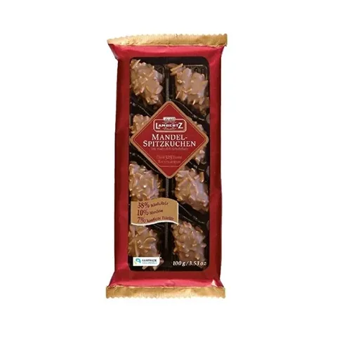 Lambertz Mandel-Schokoladenkuchen mit kandierter Fruchtschale - 100g