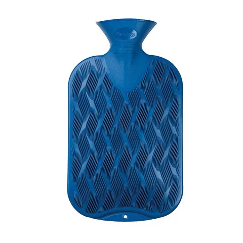 Fashy Termofor Blue Wave Pattern Hot Water Bag 2 l
