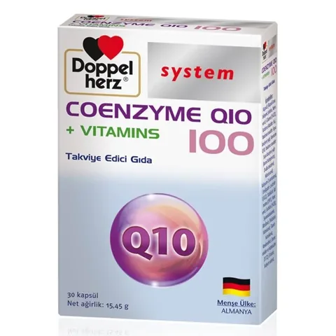 Доппельгерц Система Коэнзим Q10 + Витамины 30 капсул