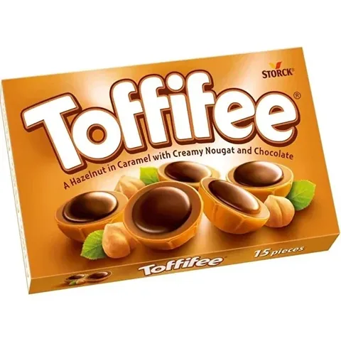 Toffifee Schokoladen-Karamell-Haselnuss-Süßigkeit - 125g