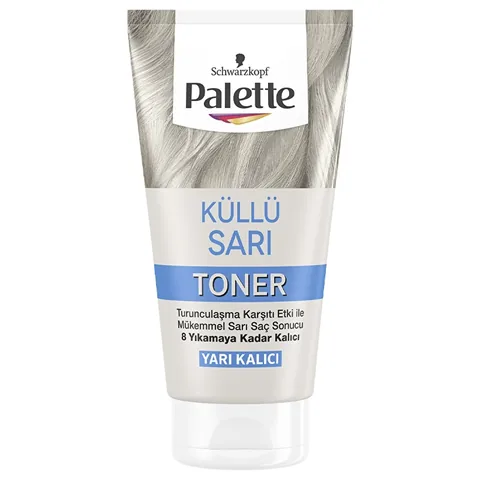 Palette Aschblond Haar-Toner 150ml - Hält 8 Wäschen