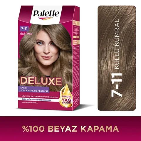 Palette صبغة شعر باليت ديلوكس 7-11 أشقر رمادي