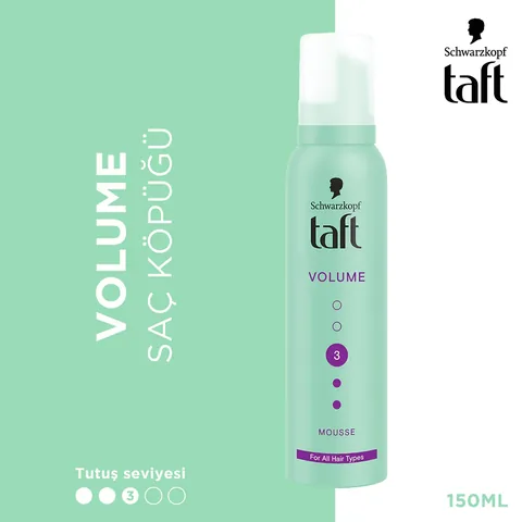 Мусс для волос Taft Объем 150 мл