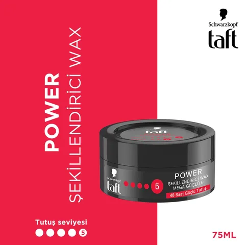 Taft Power Caffeine Wachs 75ml
