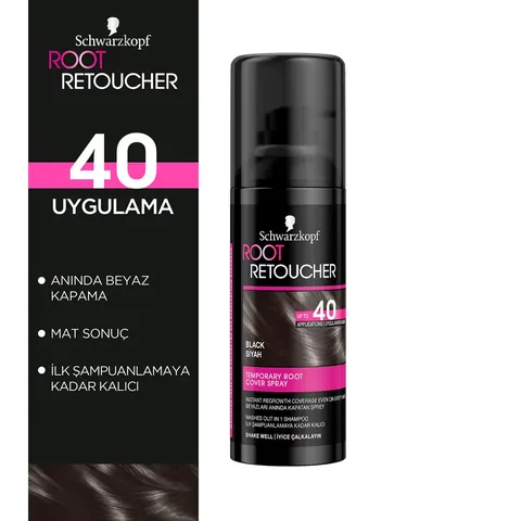 Schwarzkopf Wurzel Retoucher Spray - Sofort Weiß Concealer 100ml