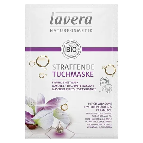 Lavera Festigende Papier-Gesichtsmaske - 21ml