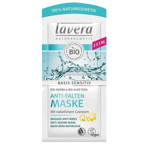 Маска для лица Lavera Basis Sensitiv Антивозрастная 2 x 5 мл