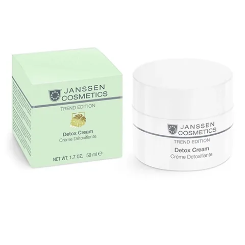 Janssen Detox Creme 50ml - Anti-Aging, Feuchtigkeitsspendende Hautpflege