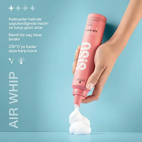 Osis Air Whip Volume And Hold Flexible Foam 200 ml