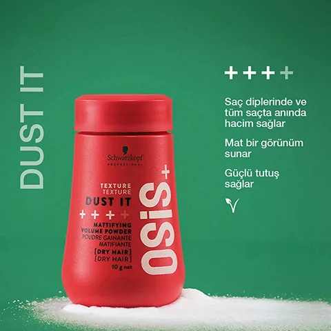 Osis Пудра для волос Dust It Strong Hold Matte Volume 10 г от Schwarzkopf