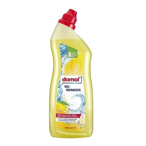 Domol WC-Reiniger Gel 1000ml - Kraftvolle Zitrusformel