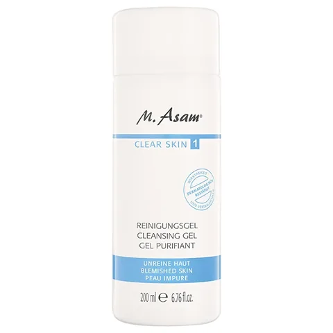 بشرة نقية، منتعشة ومتوازنة مع جل M. Asam CLEAR SKIN