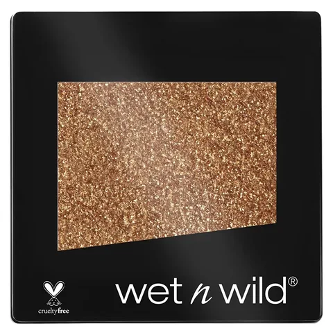 Одноцветные тени для век с блестками Wet N Wild Цветной Икон Brass