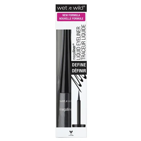 Wet n Wild محدد عيون سائل ميجالاينر من ويت ان وايلد أسود