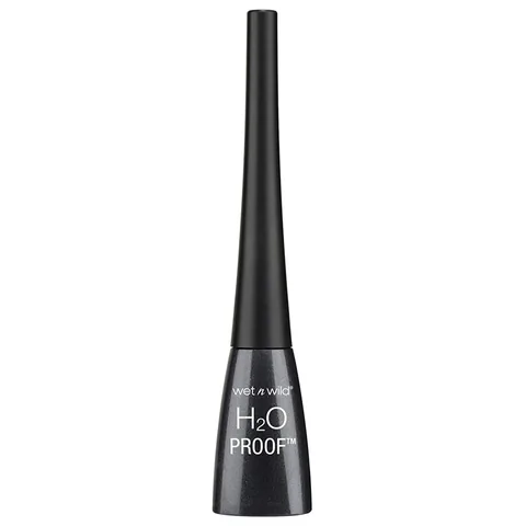 Жидкая подводка для глаз с фетровым наконечником Wet N Wild H2O Proof черная